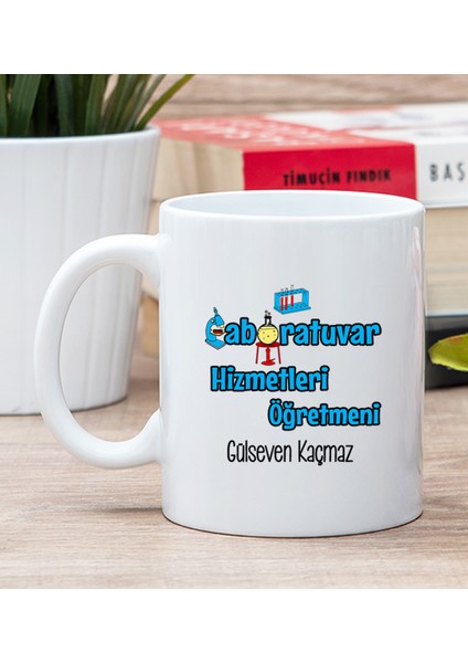 Kişiye Özel Laboratuvar Hizmetleri Beyaz Kupa Bardak