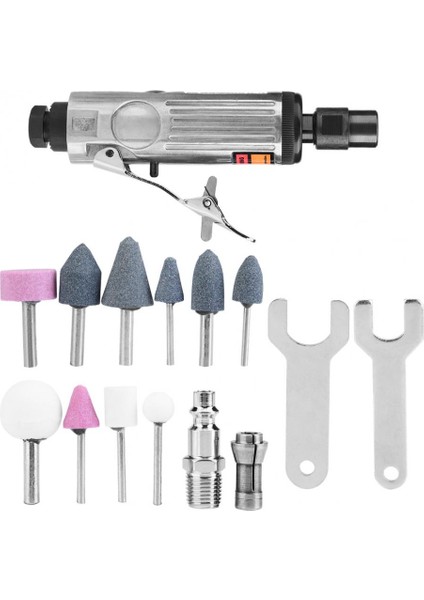 Metal Taşlama Değirmeni Alet Seti Pnömatik Zımpara Makinesi Parlatma Öğütücü modelleri