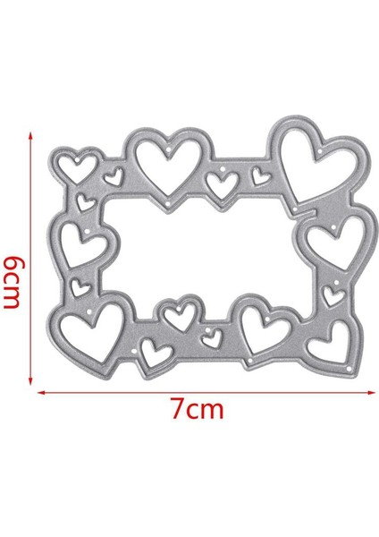 Scrapbooking Kesme Şablonu Stencils Kesme Kesme Kalıpları, Sizzix Big Shot ve Diğer Delme Makinesi Aksesuarları (I)