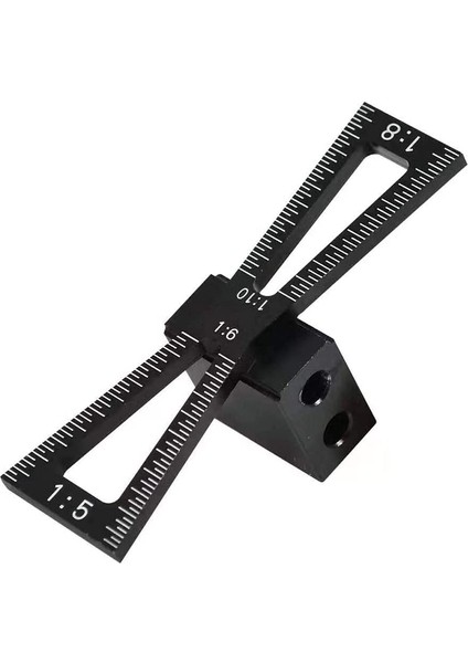 Kırlangıç Kuyruğu Işaretleme Jig Işaretleme Ölçer Şablonu Ağaç Işleme Dıy Ahşap Eklemler: 1:5 1:6 1:8 ve 1:10 Konumlandırıcı Ölçme Aracı modelleri