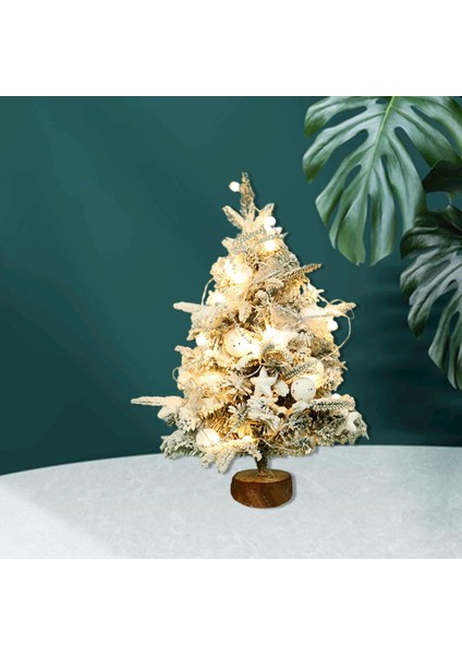Masa Üstü Noel Ağacı Noel Süsler ile LED Dize Çam Ağacı Tatil Için Beyaz (Yurt Dışından) modelleri