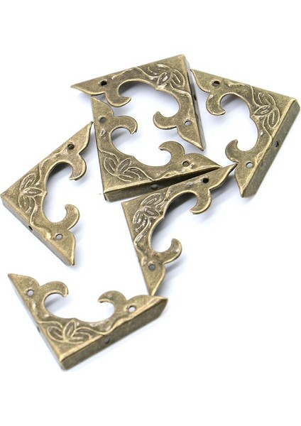 30 Adet 30MM x 30MM Kitap Scrapbooking Albümleri Köşe Braketi Antika Dekoratif Koruyucular El Sanatları Mobilya Donanım