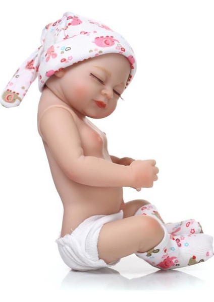 28 cm Tam Plastik Simülasyon Bebek Güvenli Toksik Cep Bebek Bebek Duş Oyun Arkadaşı (Yurt Dışından)