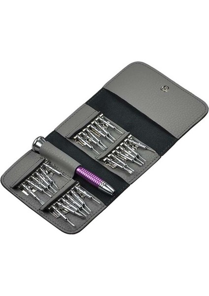 Flyeer 25 In 1 Tornavida Seti Açılış Taşınabilir Hassas Açılış Onarım Cüzdan Araçları Kiti Iphone Telefon Kamera Izle Için modelleri