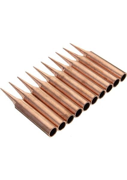 10 Adet Lehim Ucu Kurşunsuz 900M-TI Saf Bakır Havya Ucu 4mm Diamagnetic 936 937 fırsatları