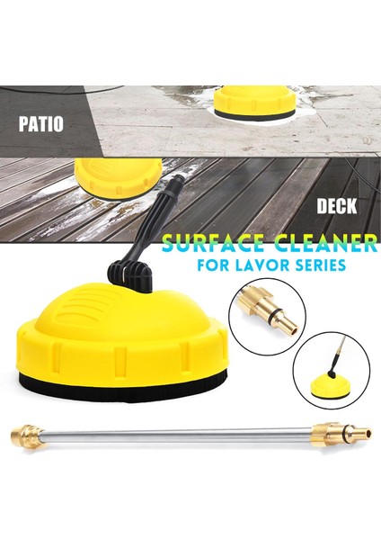 Döner Yüzey Basınçlı Yıkayıcı Güverte Duvar Veranda Temizleyici Yüzey Temizleme Makinesi Lavor Serisi Için Zemin Fırçalama fiyatları
