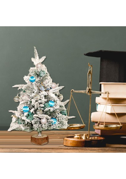 Masa Yılbaşı Ağacı Noel Süsler ile LED Dize Çam Ağacı Tatil Mavi Için (Yurt Dışından)