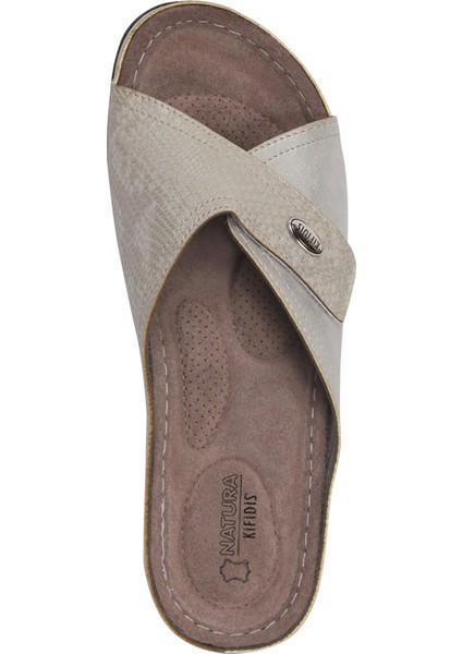 Kifidis SIB160104 Kifidis-Natura Kadın Anatomik Deri Terlik 36-41 modelleri