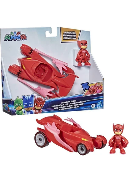 Pj Masks Deluxe Owl Glıder Figür ve Araç F2109-62052