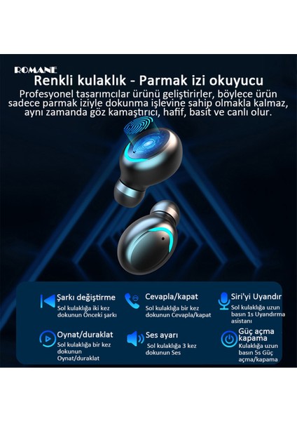 Kablosuz Bluetooth 5.0 Kulakiçi Kulaklıklar (Yurt Dışından) fiyatları