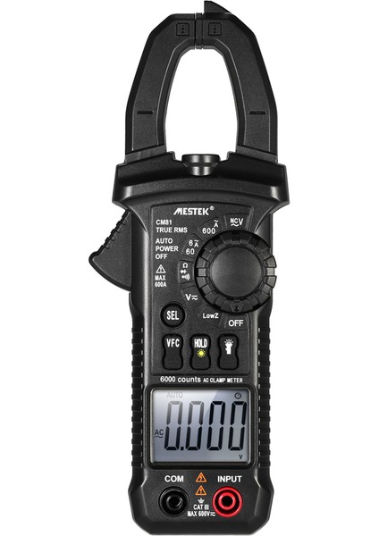 Mestek Profesyonel True Rms LCD Dijital Pens Metre Multimetre Ac/dc Gerilim Ac Akım Süreklilik Test Cihazı fiyatları