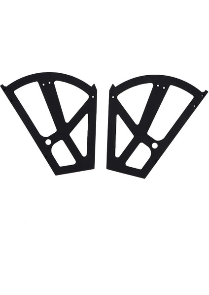 Home Plastik Delikli Iki Katlı Ayakkabı Dolabı Raf Raf Tutacağı Menteşeler Aksesuar Df(Yurt Dışından)