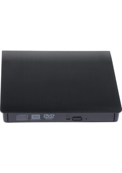 USB 3.0 Ince Alüminyum Harici CD / DVD Rw Sürücü Yeniden Yazıcı Brülör Siyah (Yurt Dışından)