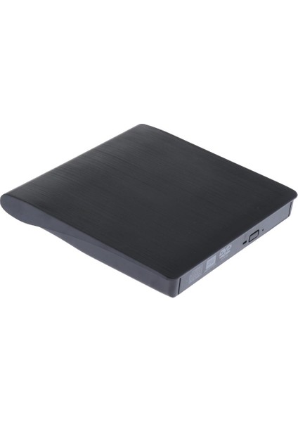 USB 3.0 Ince Alüminyum Harici CD / DVD Rw Sürücü Yeniden Yazıcı Brülör Siyah (Yurt Dışından)
