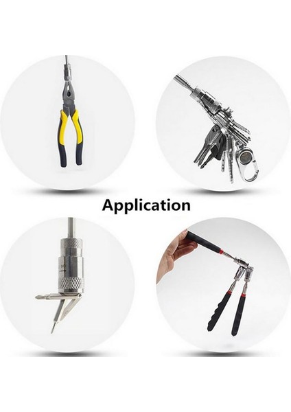 LED Işık Klip Aracı ile Teleskopik Manyetik Pick Up Picker Araçları Mıknatıs Kalem(Yurt Dışından) fiyatları