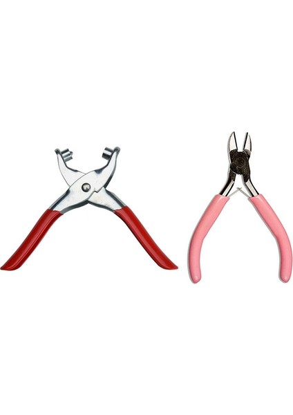 Delgeç El Pensesi Perçin Pensesi ve 3 Adet Pense ile Perçin Delme Zincirli Burun Pensesi Kesici Pense Yuvarlak Burunlu Pense(Yurt Dışından) fiyatları