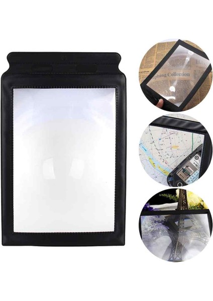 Düz Kartvizit Büyüteç Lens - Siyah (Yurt Dışından) fiyatları