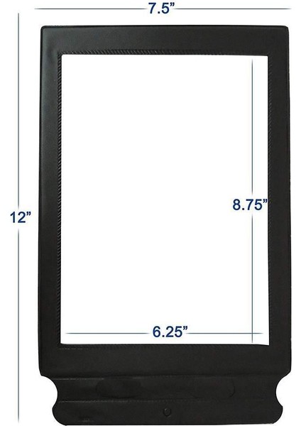 Düz Kartvizit Büyüteç Lens - Siyah (Yurt Dışından) indirimleri