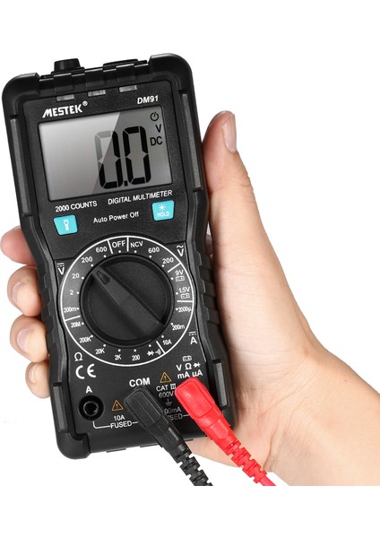 Mestek Otomatik Aralıklı LCD Dijital Multimetre Dc/ac Gerilim Dc Akım Ölçer Direnç Test Cihazı Voltmetre Ampermetre fırsatları