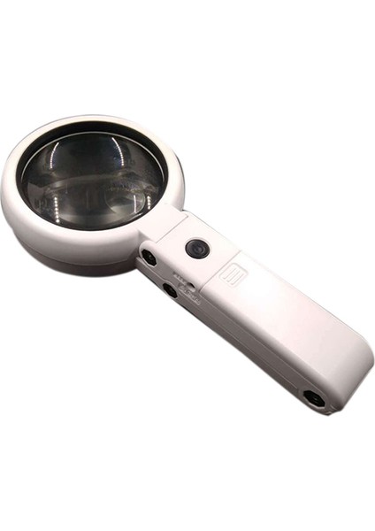 5x 11X Işıklı Büyüteç, Küçük Baskı, Harita, Madeni Para ve Mücevher Için Elde Taşınabilir Okuma Büyüteci(Yurt Dışından)