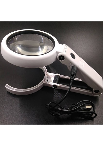 5x 11X Işıklı Büyüteç, Küçük Baskı, Harita, Madeni Para ve Mücevher Için Elde Taşınabilir Okuma Büyüteci(Yurt Dışından) fiyatları