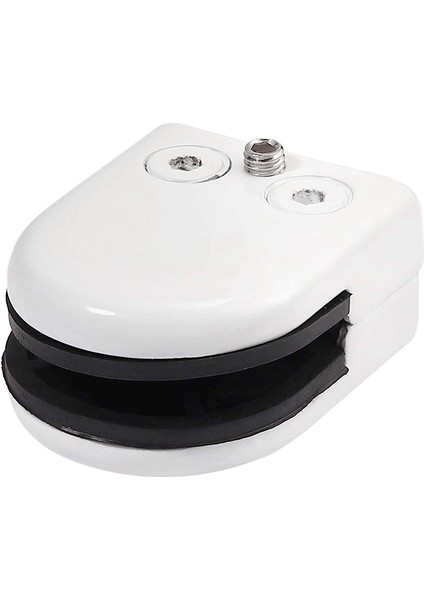 Cam Kelepçeler 8 Adet 8-10MM Paslanmaz Çelik 304 Cam Kelepçeler Ayarlanabilir Cam Braket Korkuluk Merdiven Için Düz Geri modelleri