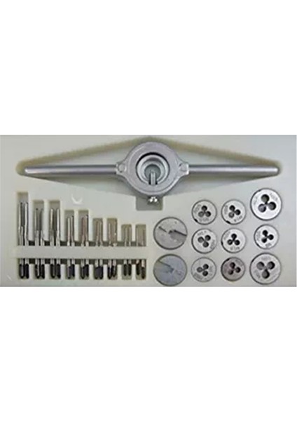 Model Yapımı Için 31 Adet Mini Hss Dokunun ve Kalıp Seti (Metrik) Saatçi Küçük Mühendislik Işi MODELLER:31PC