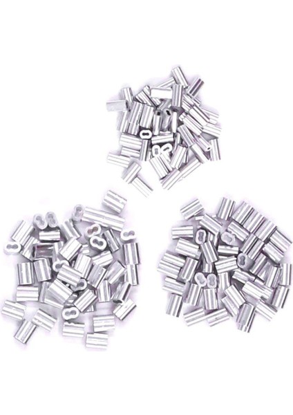 Paslanmaz Çelik Balıkçılık Pensesi Tel Halat Sıkma Aracı, 150 Adet Yüksük ile Sıkma Döngü Kiti Crimpers & Sıkma Kollu Aracı modelleri