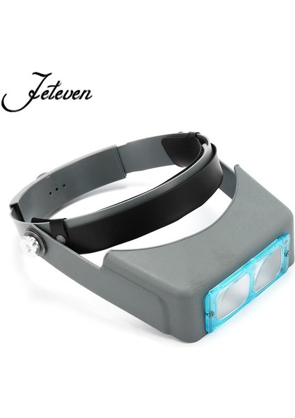 Küresel Koleksiyon --- 4 Lens Kafa Bandı Büyüteç Optivisor Göz Büyüteç Izle Onarım Kaynak Kafası Visor (Yurt Dışından) fırsatları