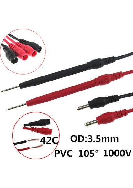Yeni Araç Aneng AN8002 Dijital True Rms 6000 Sayımlar Multimetre Ac/dc Akım Gerilim Frekans Direnç Sıcaklık Test Cihazı ℃/℉ + Test Ucu Seti fırsatları