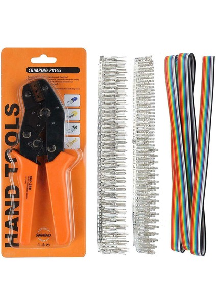 SN-28B Sıkma Pensesi, Cırcırlı Terminal Sıkma Tel Pin Sıkma Aracı 2.54MM 3.96MM 28-18AWG 0.1-1.0mm(Yurt Dışından) modelleri
