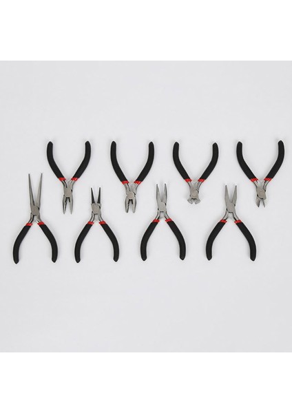 Mücevher Yapımı İçin Boncuklu Mini Pense Alet Takımı Seti - Siyah (Yurt Dışından) indirimleri