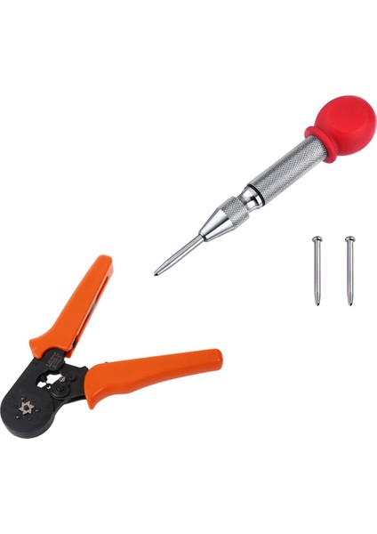 Crimper Pense Hsc8 66 Kendinden Ayarlanabilir Tel Kablo Crimper Sıkma Aletleri 0.256.0mm² Kablo Uç Manşonı ve 5 Inç Otomatik Merkez Delik Delme Işaretleyici Kullanılır(Yurt Dışından) modelleri