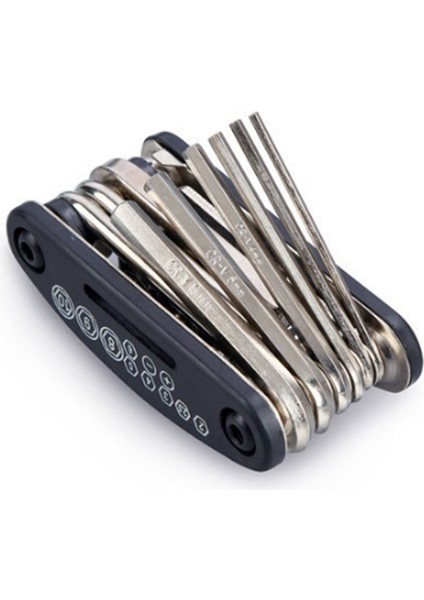 16 1 Bisiklet Tamir Takımı Kombinasyon Zinciri Kesici Bisiklet Tamir Aletleri-Siyah(Yurt Dışından) indirimleri