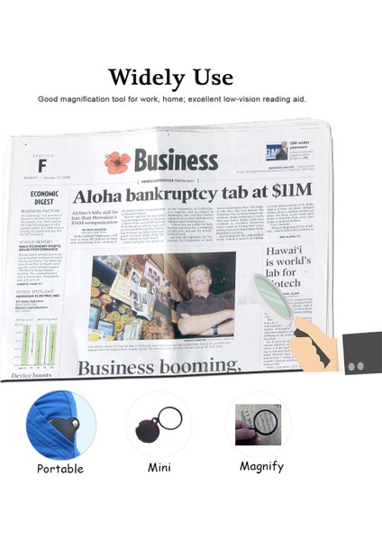 8x Katlanabilir Mini Büyüteç Okuma Cep Büyüteç Lens Takı Büyüteç Izle Tamir Için Yakın Çalışma fiyatları