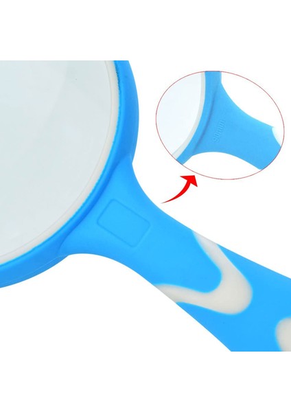 Yaşlılar Için Kauçuk Saplı 3 5 Inç 10X El Büyüteçharitalarmücevherhobiler modelleri