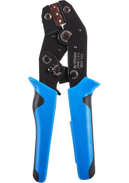 Kablo Terminalleri Sıkma Aleti Kiti Konnektörler Crimper ve Cırcırlı Kablo Terminalleri 1000PCS Erkek ve Dişi Maça Konnektörlü AWG22-16(0.5-1.5MM²) Sıkma Aleti(Yurt Dışından) fiyatları