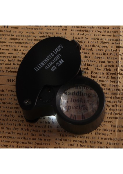 LED 40 x 25MM ile Pratik Işıklı Lens Kuyumcu Büyüteç Göz Büyüteç Büyüteç fiyatları