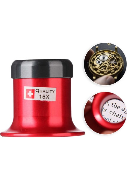 Pratik 3X/4X/10X/15X Cam Saat Takı Büyüteç Büyüteç Gözler Büyüteç Döngüsü fiyatları