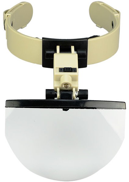 MG81003 1.2x 3.8x 4.5x 5.5x LED Eller Serbest Büyüteç Kask Büyüteç Büyüteç Lambalı 4 Lens Için Saat Takı Onarım Okuma - fiyatları