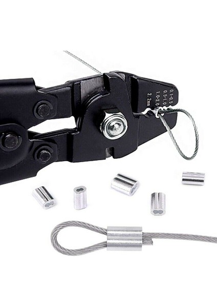 300 Adet Çift Yüksüklü Sıkma Döngü Kiti ile 2.2 Mm'ye Kadar Pense modelleri