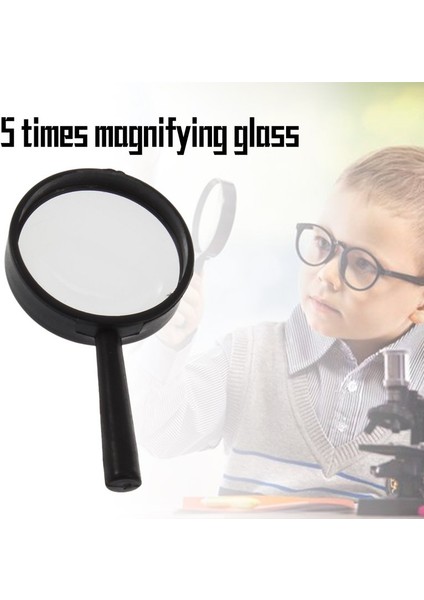 Üst El Okuma 5x Mikro Büyüteç El Tipi Büyüteç Akrilik 25MM modelleri