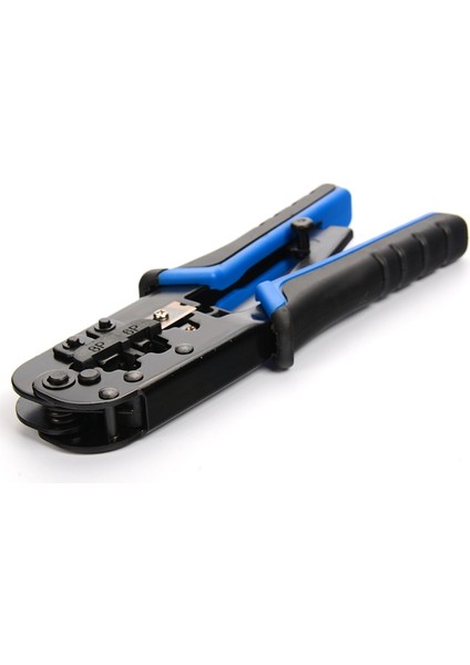 Ez RJ45 Sıkma Aleti RJ45 / RJ12 Konvansiyonel ve Sondan Geçişli Konnektörler Için Düz Geçişli(Yurt Dışından) fiyatları