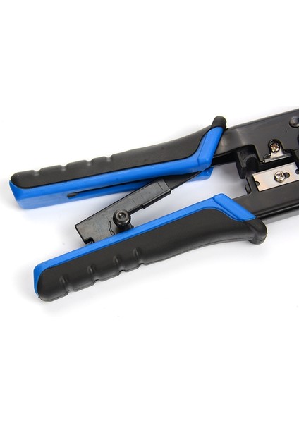 Ez RJ45 Sıkma Aleti RJ45 / RJ12 Konvansiyonel ve Sondan Geçişli Konnektörler Için Düz Geçişli(Yurt Dışından) modelleri