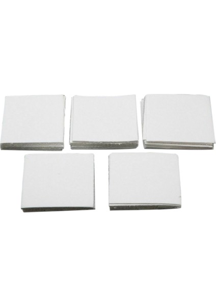 50 Yaprak Seramik Elyaf Kare Mikrodalga Fırın Cam Fırınlama Kağıt Ev Aletleri