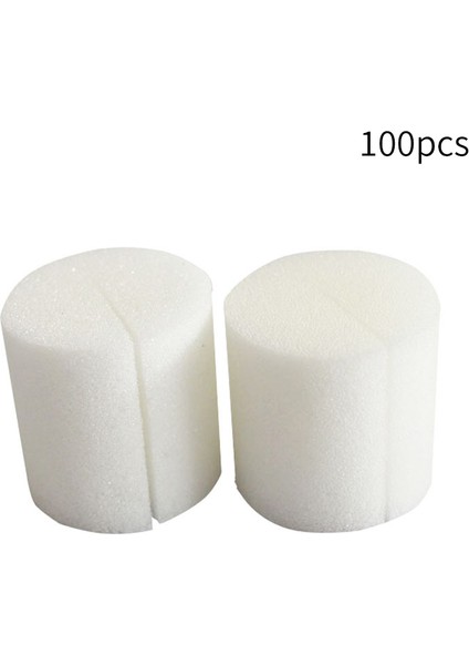 100 Adet Set Topraksız Bahçe Bitki Araçları Dikilen Sünger Sebze Yetiştirme Sistemi 32X30MM