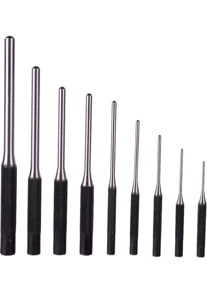 9 Parça Set-Up Punch Yuvarlak Zımba Parçaları Roll Pin Punch Seti Alet Cıvatası Yakalama Roll Pin Punch Alet Takımı