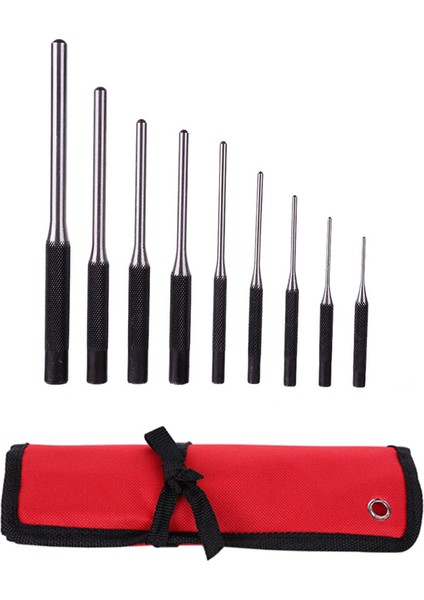 9 Parça Set-Up Punch Yuvarlak Zımba Parçaları Roll Pin Punch Seti Alet Cıvatası Yakalama Roll Pin Punch Alet Takımı fiyatları