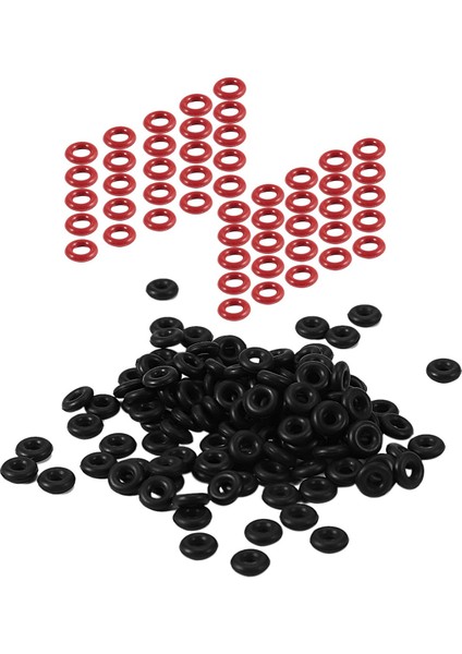 550 Adet AKSESUARLAR:500 Adet, Kauçuk O Ring Yağ Keçesi & 50 Adet 10MM Od 2.5mm Kalınlık Silikon O Ring Yağ Keçesi(Yurt Dışından)