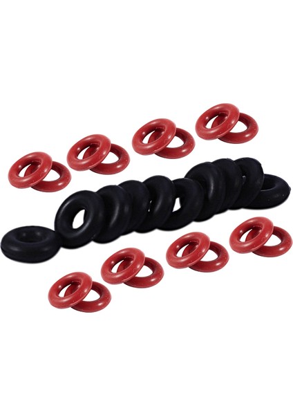 550 Adet AKSESUARLAR:500 Adet, Kauçuk O Ring Yağ Keçesi & 50 Adet 10MM Od 2.5mm Kalınlık Silikon O Ring Yağ Keçesi(Yurt Dışından)